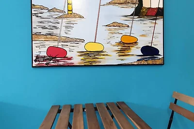 Wohnung in La Chaume mit Meerblick