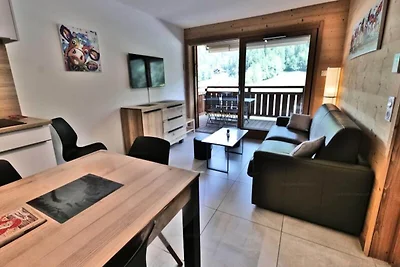 Apartment in Le Grand Bornand, Blick auf die...