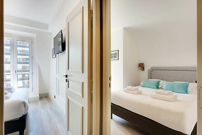 Modern 2BD/6P appartement met airconditioning...