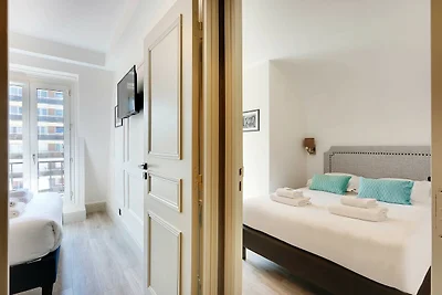 Modern 2BD/6P appartement met airconditioning...