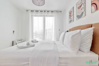 Angenehme Wohnung mit Balkon -6P-Proche...
