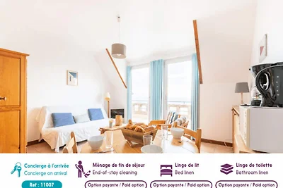 Apartment in Pléneuf-Val-André am Strand