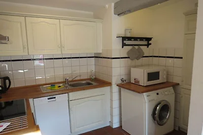 Apartament wakacyjny w Drage z basenem
