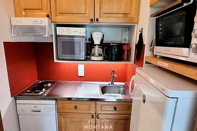 Studio in Aravis mit Bergpanorama