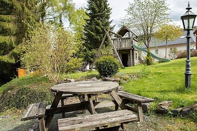 Houten vakantiehuis in Willingen met sauna