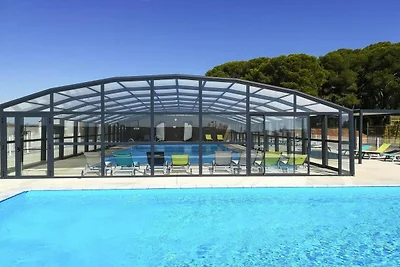 Chalet in Pomérols nahe Mittelmeerstrände