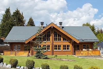 Houten vakantiehuis in Willingen met sauna