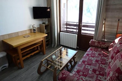 Studio in La Clusaz mit Aravis-Bergblick