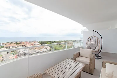 Appartement vlakbij het strand van Canet met...