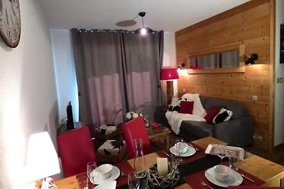 Apartment in Les Saisies mit Pool und Spa