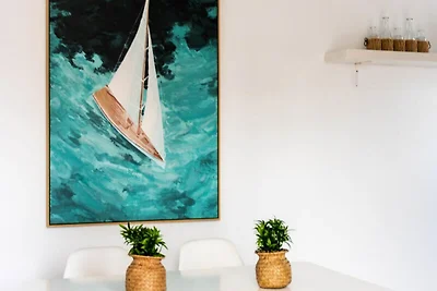 Wohnung in Fona in der Nähe des Sandstrandes