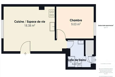 Apartment in Le Pouliguen in der Nähe des Str...