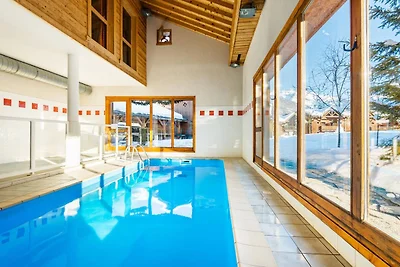 Splendido chalet di montagna con piscina...