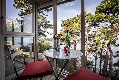 Haus mit Blick auf das Meer in Per