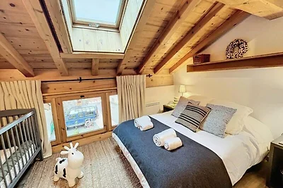 Chalet in den Alpen mit Skibusverbindung