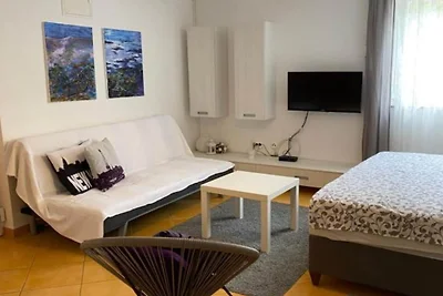 Apartments Lara Rab - Studio Apartment with...