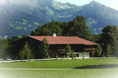 Hut in Ofterschwang met zwembad