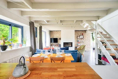 Apartment in Combrit mit Whirlpool und Garten