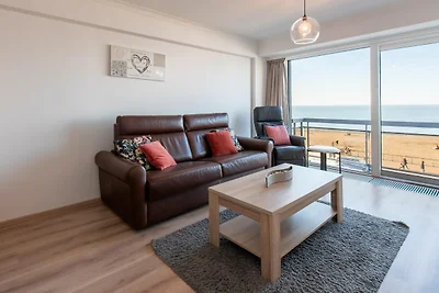 Wohnung mit frontalem Meerblick in Mariakerke
