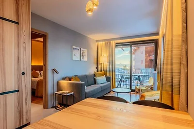 Apartment in Les Arcs mit Spa und Blick auf d...