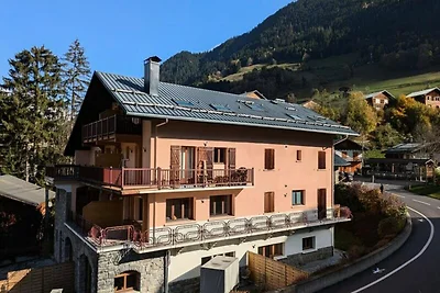 Wohnung in Arèches mit großer Terrasse
