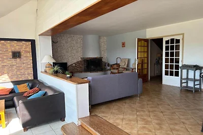 Ferienhaus der Normandie mit Blick auf die...