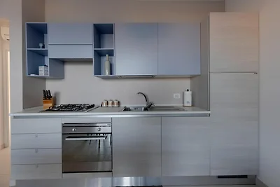 Meerblick mit Klimaanlage und Garten