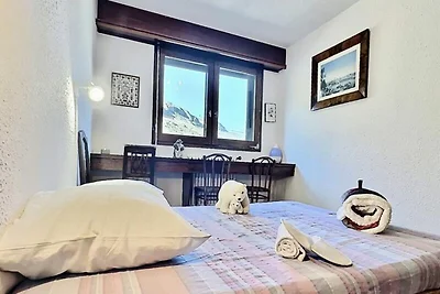 Wohnung in Tignes mit Seeblick