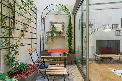 Appartement chic avec patio - 2BR/6P - Le...