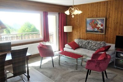 Prachtig appartement met vallei en bergen