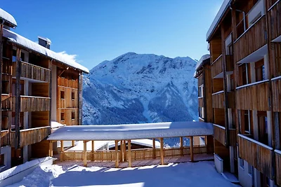 Studio voor 4 personen met eigen balkon