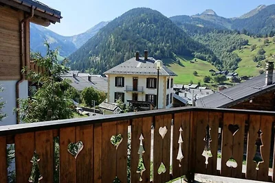 Chalet in den Alpen mit atemberaubendem...