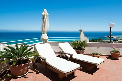 Casa con terrazza sul mare all'Addaura