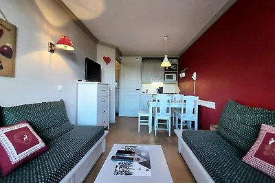 Apartment in Montchavin mit Blick auf den Mon...