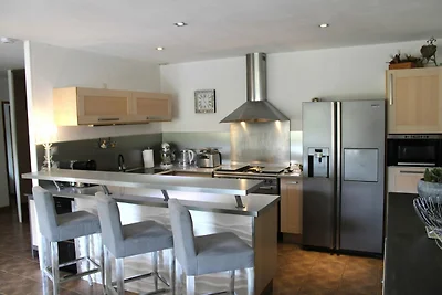 Holiday home with large garden and pool