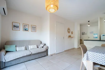 Wohnung in Valras Plage mit Pool
