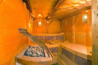 Chalet in St. Martin mit Sauna & Bergblick