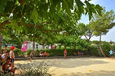 Mobilheim in Bessan in Caravanpark