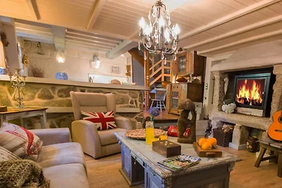 Ferienhaus mit Garten in Strandnähe