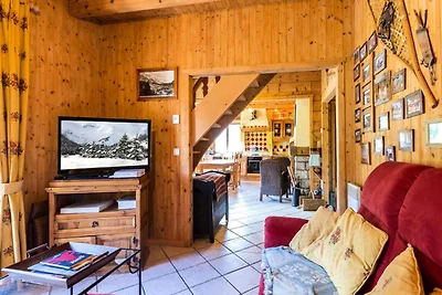 Chalet in Aravis mit Bergblick