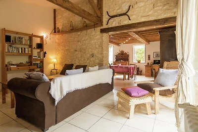 Villa Saint-Nexans con piscina privata...