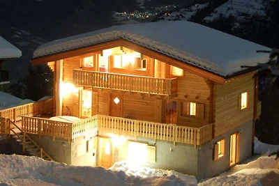 Luxuriöses Chalet mit Whirlpool in La Tzoumaz