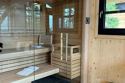 Superior-Chalet mit Sauna und Hot tub