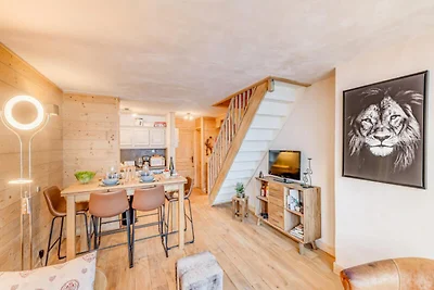 Ferienwohnung in Tignes am See und an den...