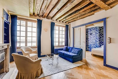 Authentiek appartement met 1 slaapkamer en 3 ...