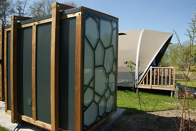 Prachtige tentlodge in Dalerveen met een...