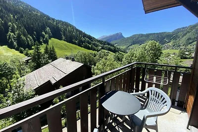 Apartment in den Alpen mit Balkon und...