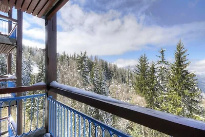 Apartment in Villards mit Blick auf das Tal