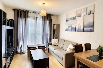 Appartamento a Les Gets con vista dal balcone