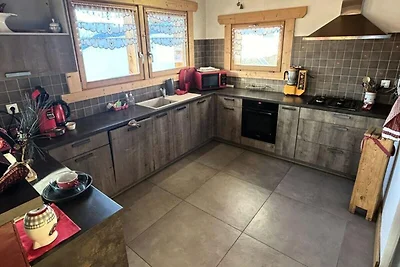 Appartement in Les Saisies met uitzicht op de...